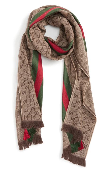 gucci long scarf